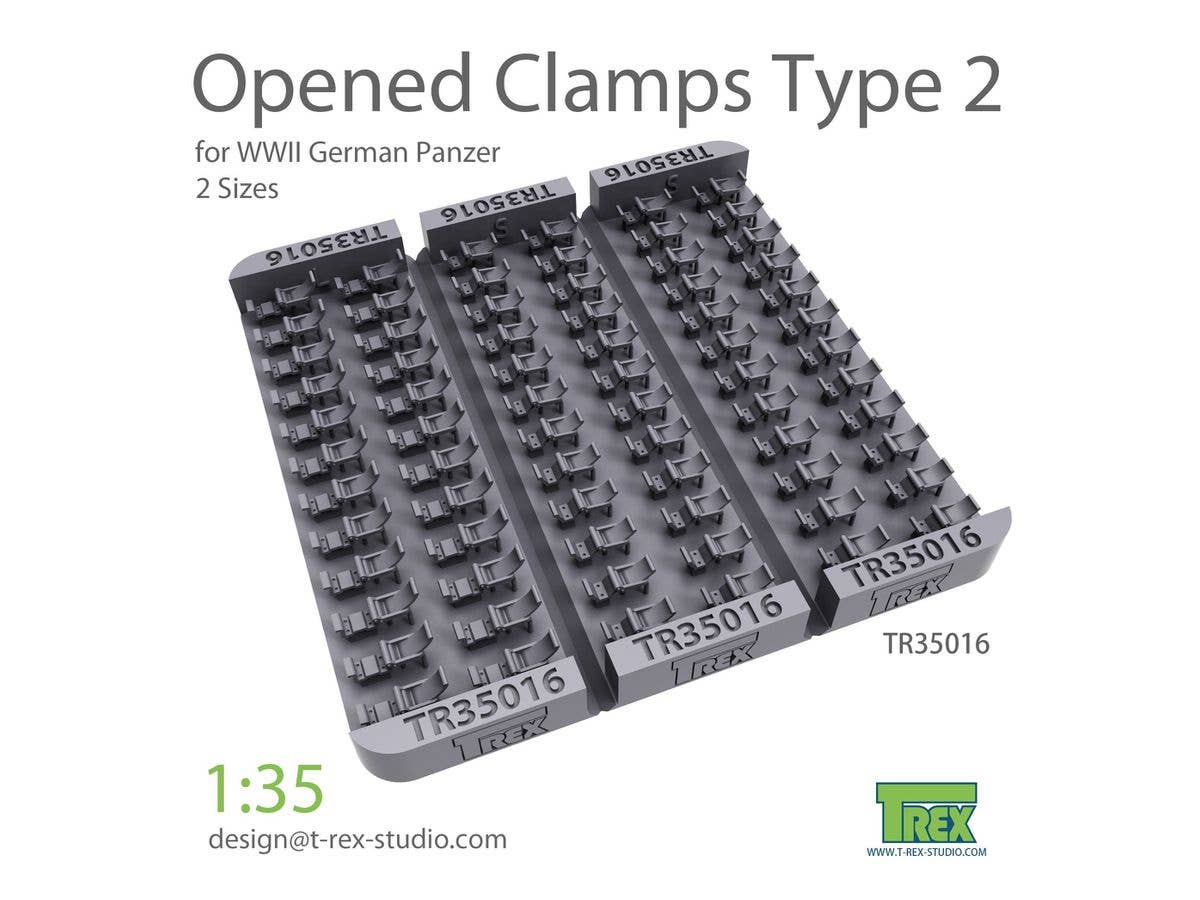 WWII German Clamp Type 2 Open