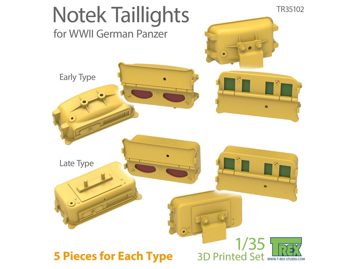 WW.II German Military Vehicle Distance Indicator Light Set