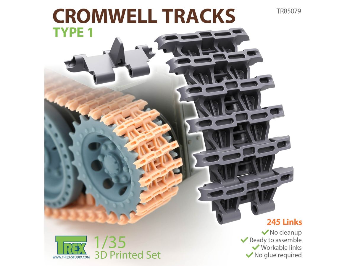 WWII British Cromwell Cruiser Tank Track Type 1