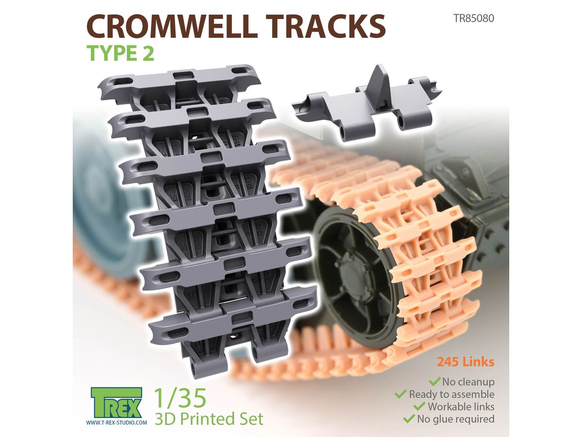 WWII British Cromwell Cruiser Tank Track Type 2