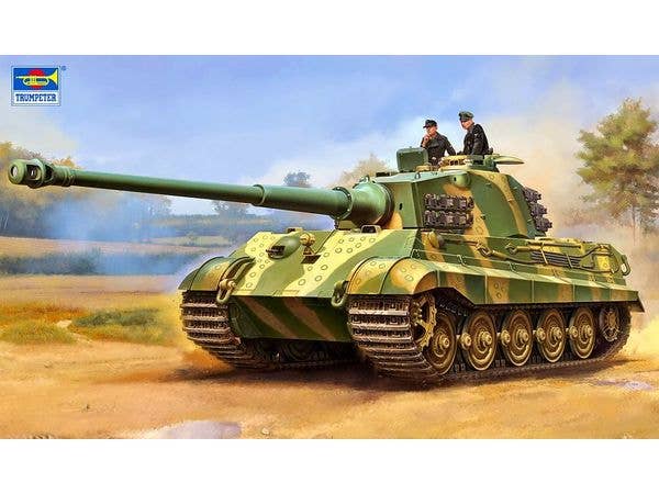 German Army King Tiger with Henschel 105mm Gun