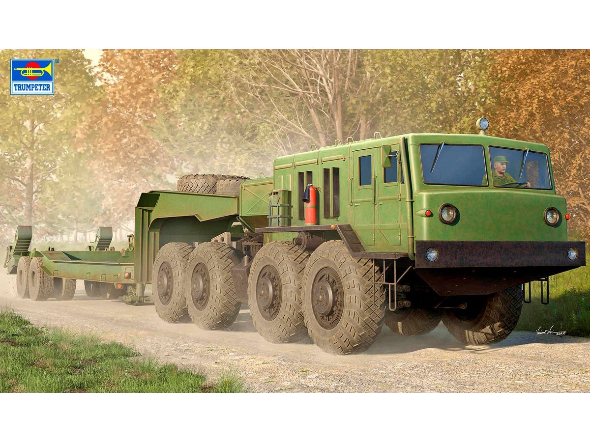 MAZ-537G Tractor & ChMZAP 5247G Semi-Trailer