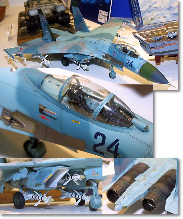 Amazon.com: Trumpeter 1/32 Sukhoi Su27 Flanker B Fighter