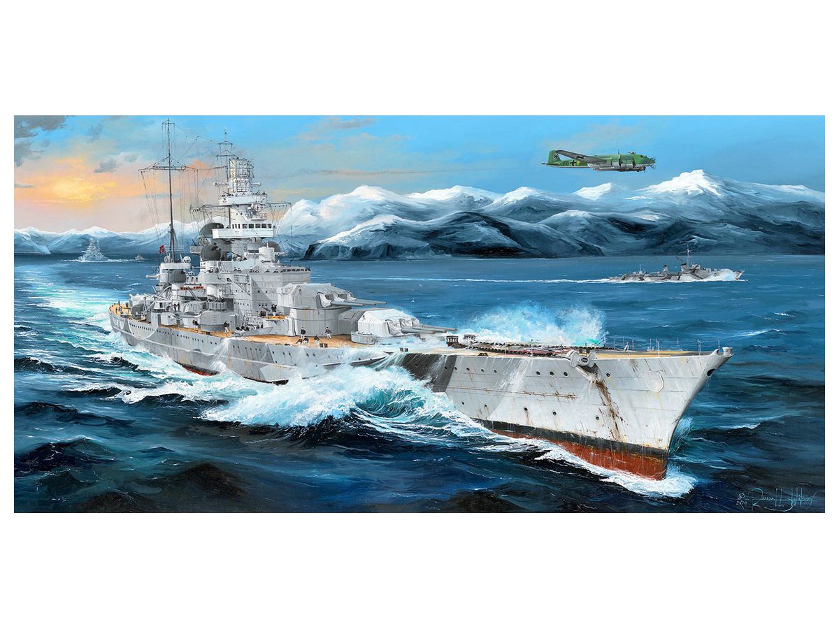 German Navy Battleship Scharnhorst