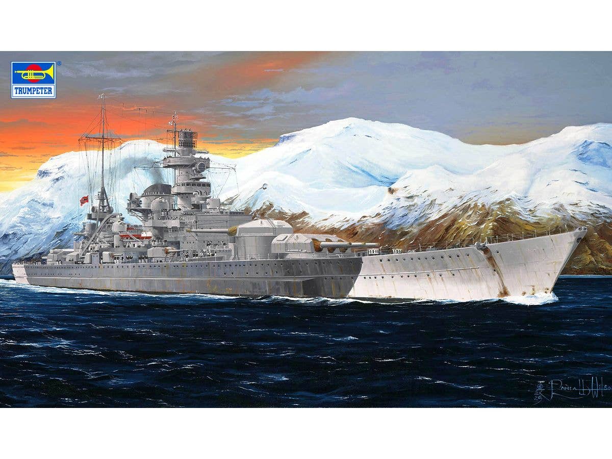 German Scharnhorst Battleship