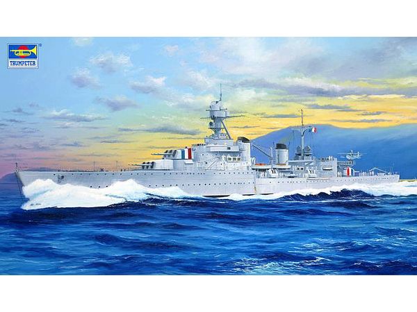 French Navy Light Cruiser Marseillaise