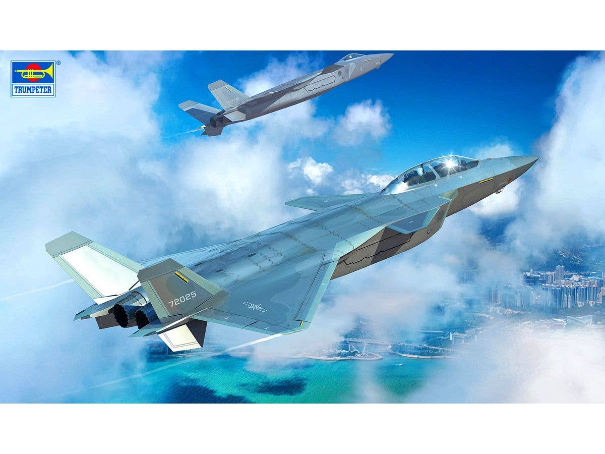 Chinese J-20S Mighty Dragon