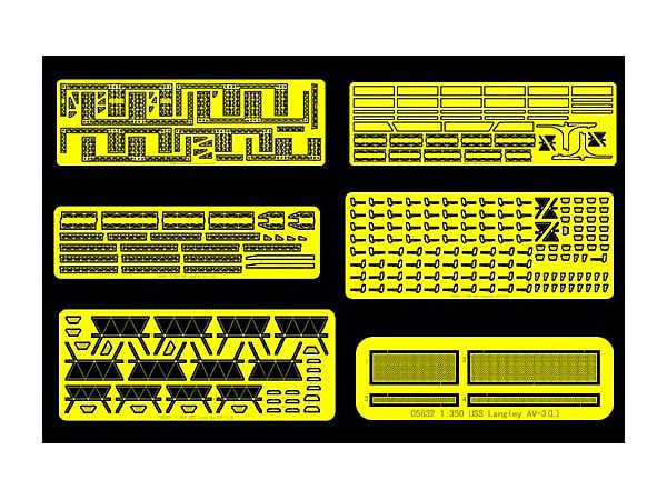 US Navy AV-3 Langley Upgrade Parts