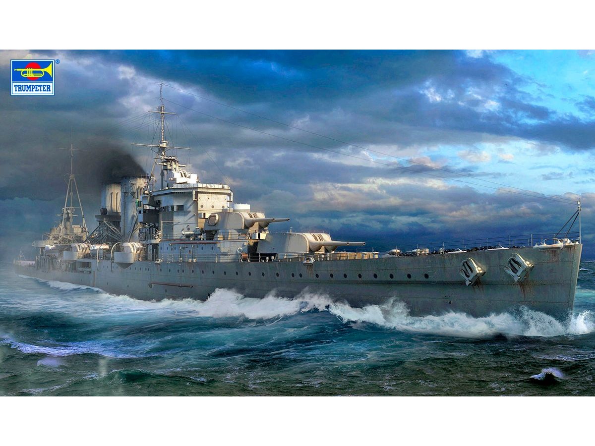 Royal Navy heavy cruiser HMS Exeter