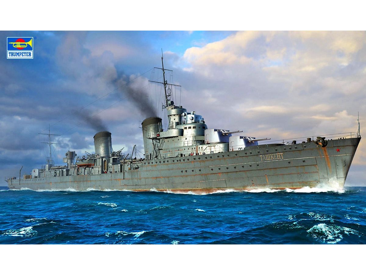 Soviet Navy Destroyer Tashkent 1942