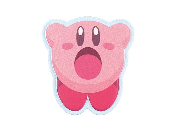 Kirby Of The Stars Leather-Style Sticker (Suction)