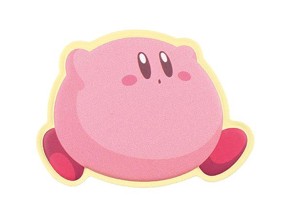 Kirby Of The Stars Leather-Style Sticker (Full Puff)