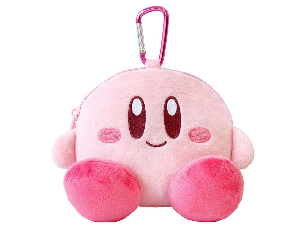 Kirby Of The Stars Plush Zipper Mascot With Carabiner Kirby