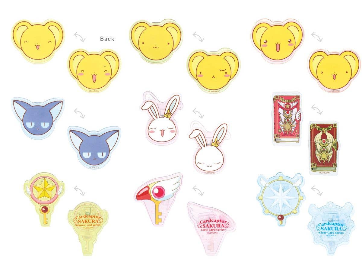 Cardcaptor Sakura: Secret Acrylic Clips (1 Box of 10)