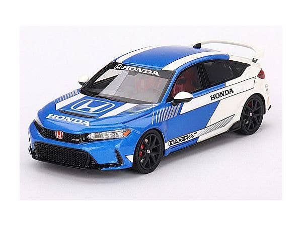 Honda Civic Type R 2023 #3 Pace Car Blue