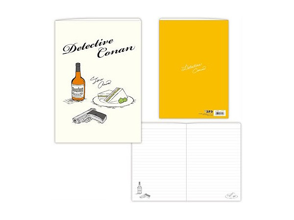 Detective Conan B6 Notebook (Motif Pattern Amuro)
