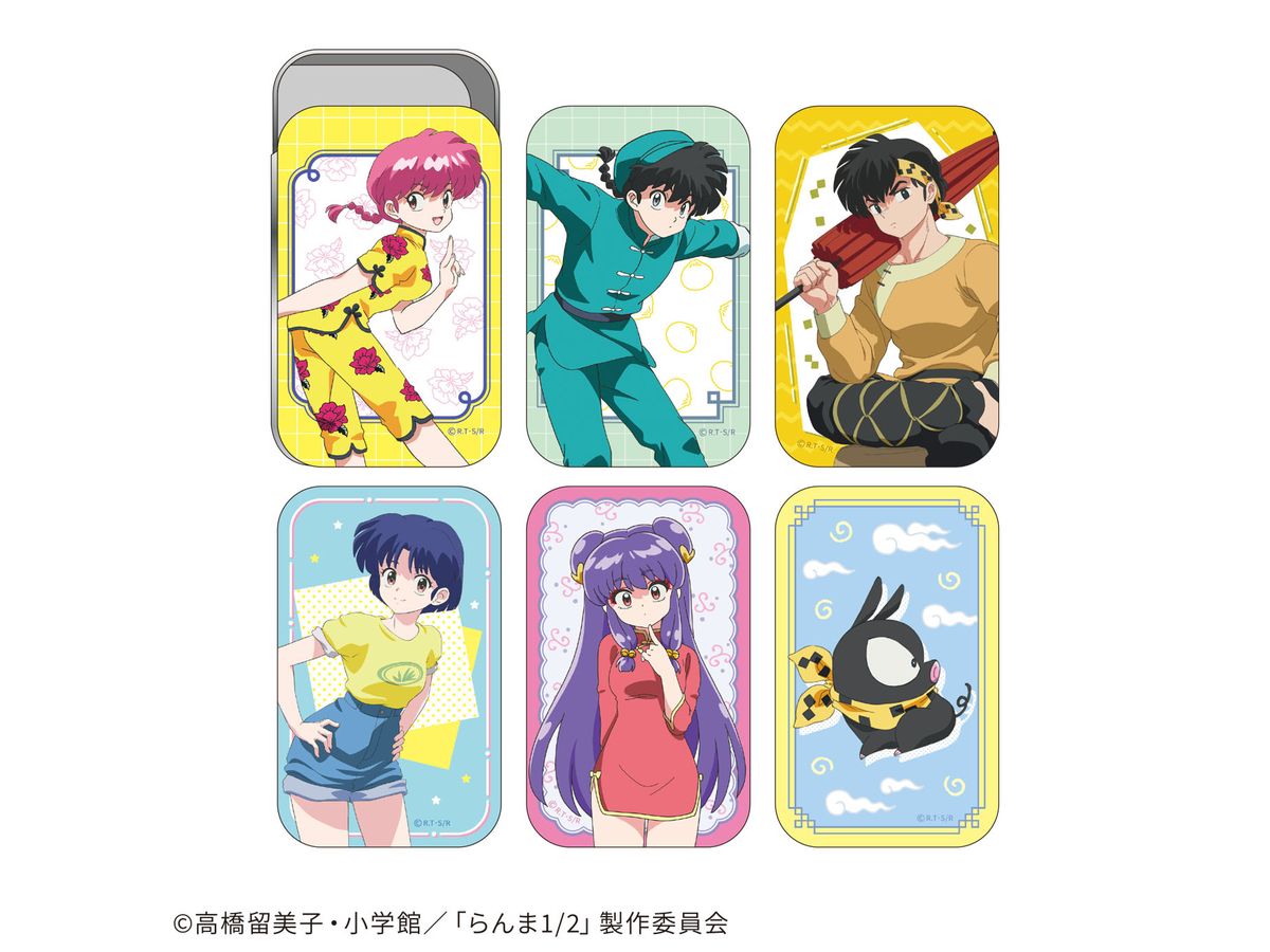 Ranma 1/2: Trading Can Case Ranma 1/2 Vol.1: 1Box (6pcs)