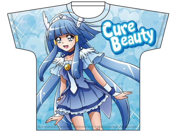 All Pretty Cure Full Color Print T-shirt : Smile Pretty Cure Cure Beauty S Size
