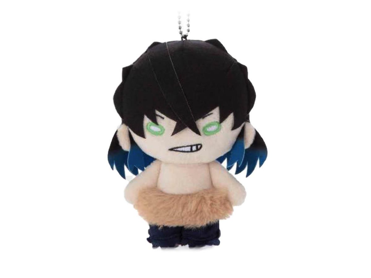 Demon Slayer: Kimetsu no Yaiba: Nitotan Plush with Ball Chain Inosuke Hashibira Real Face