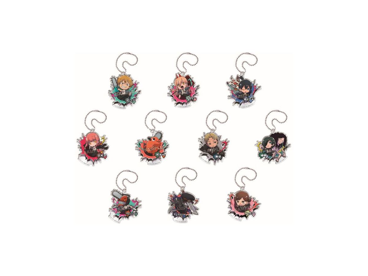 Chainsaw Man Buchimasu! Acrylic Keychain: 1Box (10pcs)