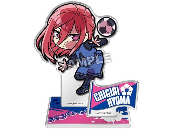 BLUE LOCK: Pita! Deformed Acrylic Stand Plus Hyoma Chigiri