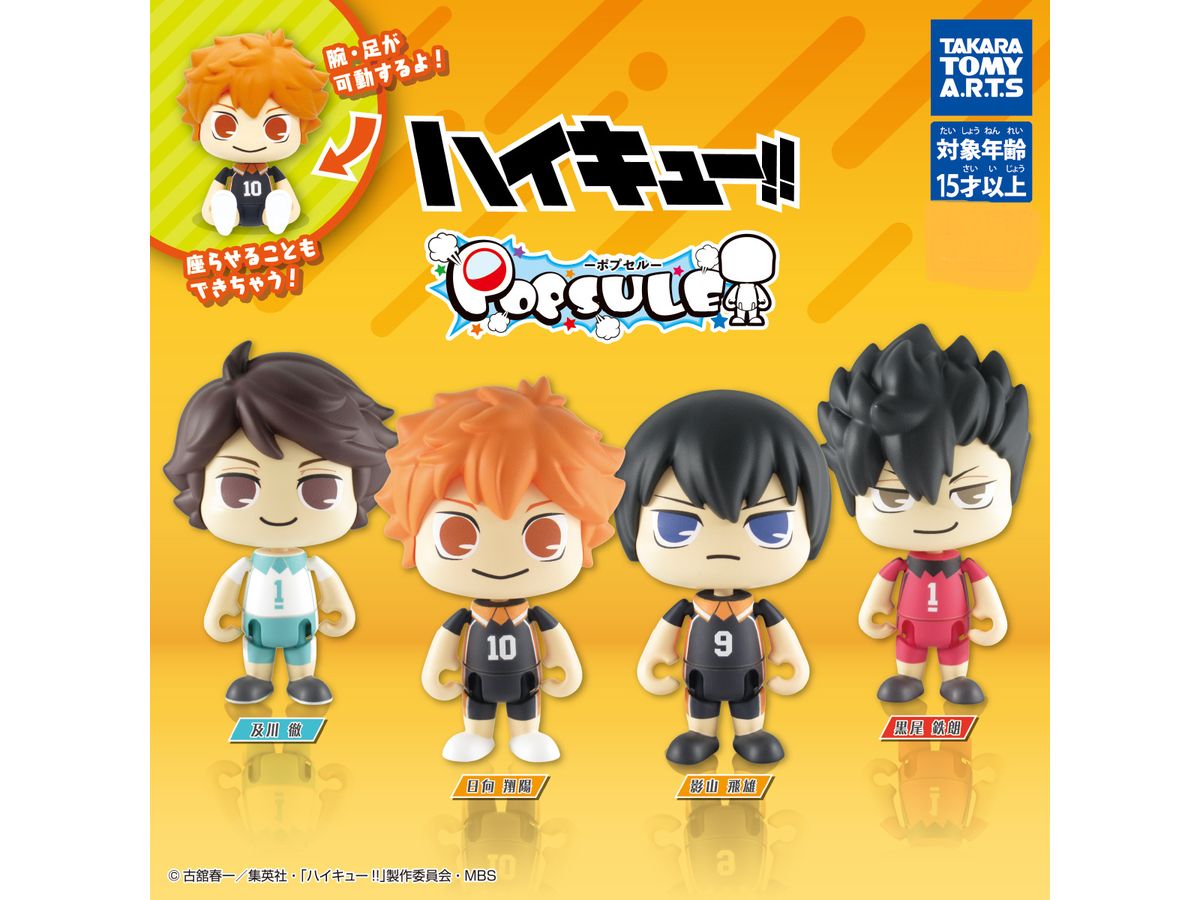 Popsel Haikyu!! 1Box 4pcs