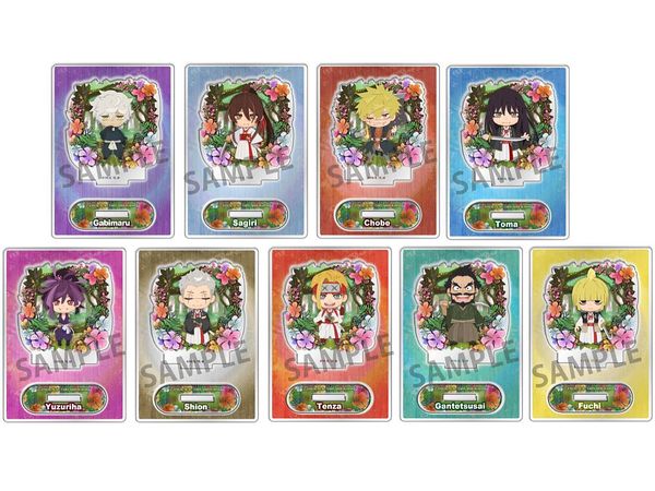 Hell's Paradise: Jigokuraku: Pepakura Trading Acrylic Stand 1Box 9pcs