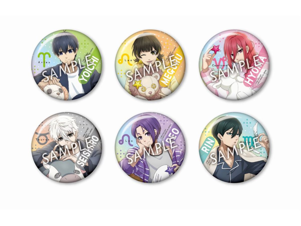 Blue Lock: Karapare Constellation Can Badge 1Box 6Pcs