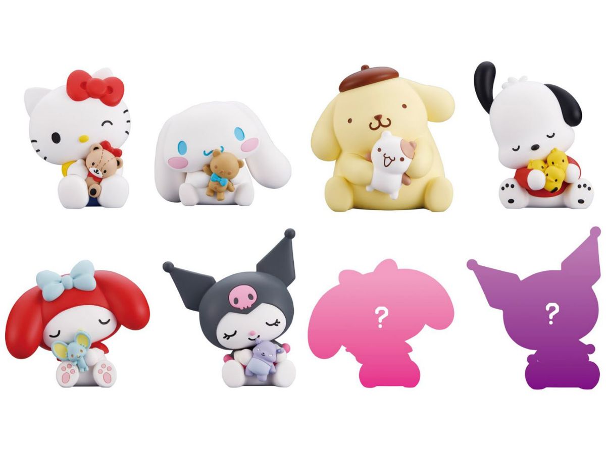 PERIHAPI! Katazun Hug. Hello Kitty and Friends 1Box 8pcs