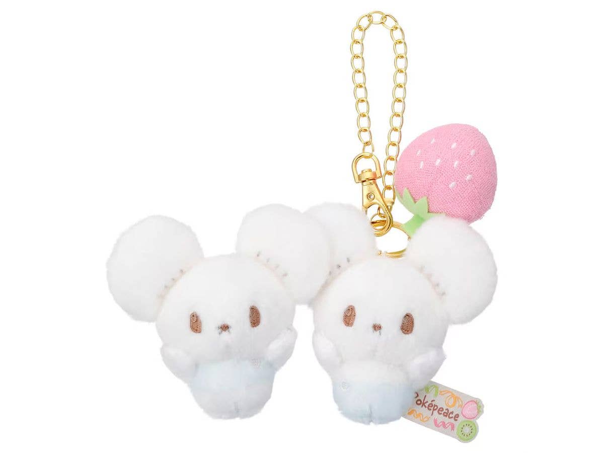 PokePeace Plush Mascot with Chain (Colorful Ver.) Tandemaus