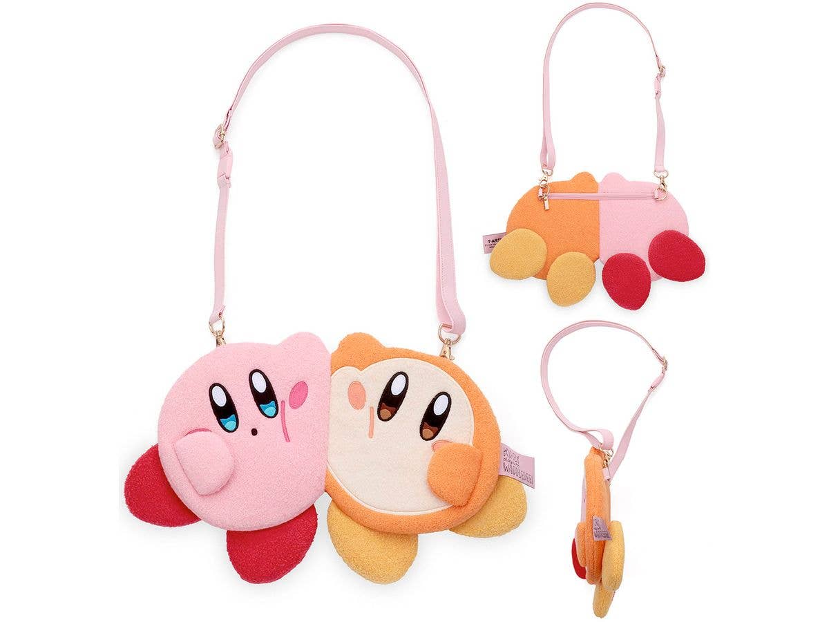 Kirby play with Waddle Dee Stuffed Pochette