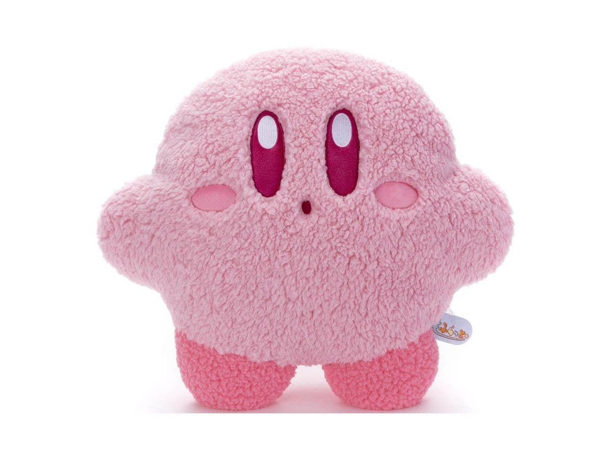 Kirby Moflat Stuffed Cushion: Kirby