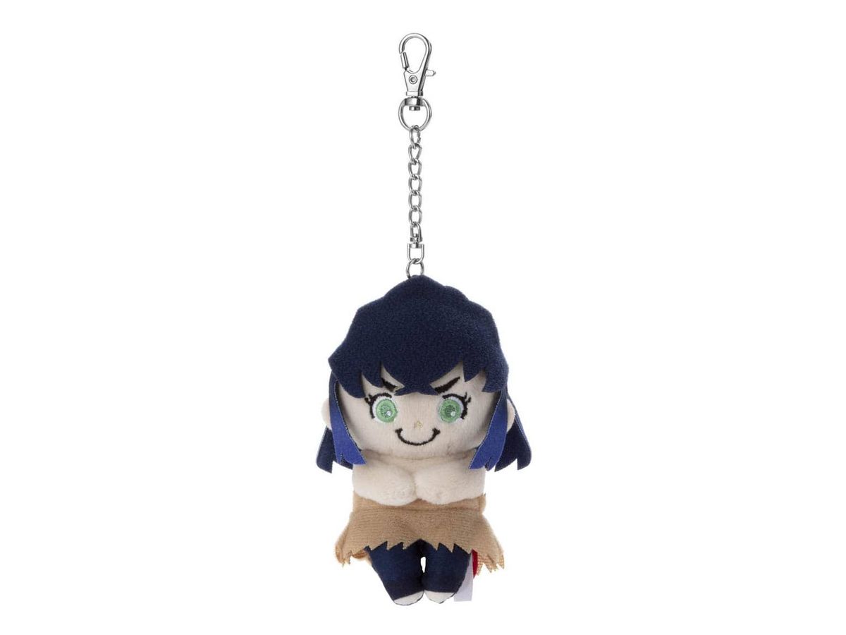Demon Slayer: Kimetsu No Yaiba: Chokkori-San Plush Keychain Inosuke Hashibira (Real Face)