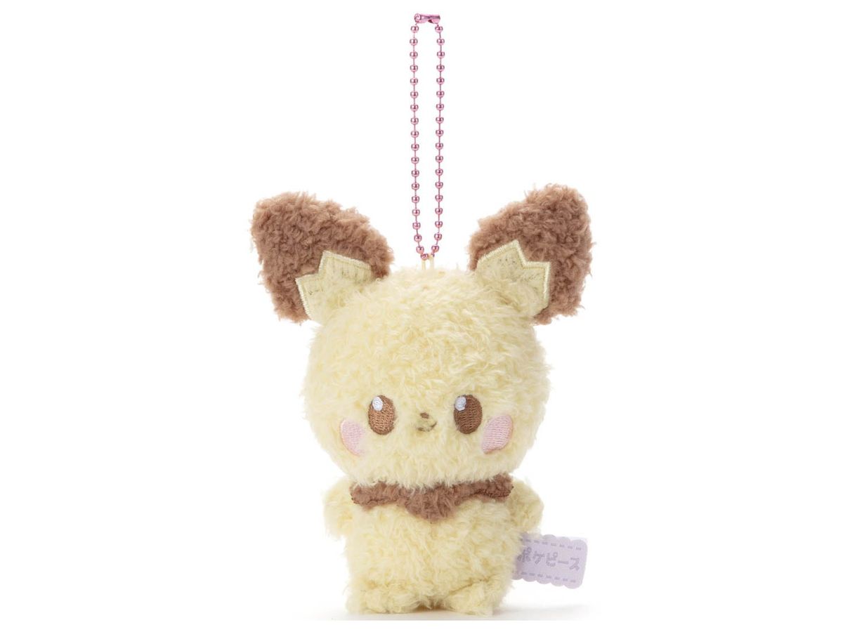 Poke Peace Plush with Ball Chain Pichu