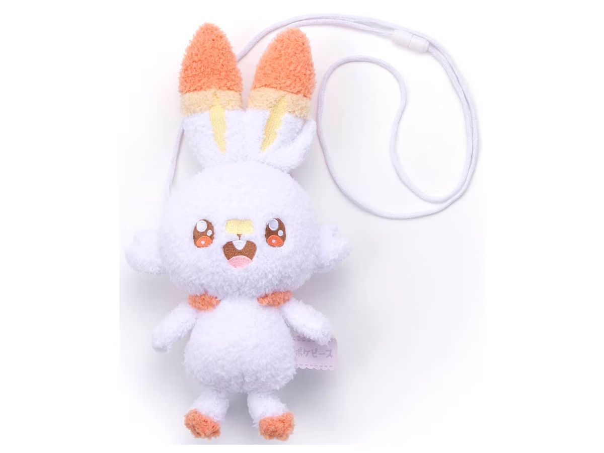 Pokemon Peace Stuffed Toy Pochette Scorbunny