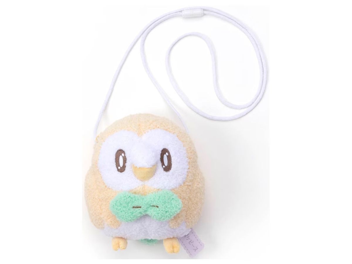 Pokemon Peace Stuffed Toy Pochette Rowlet