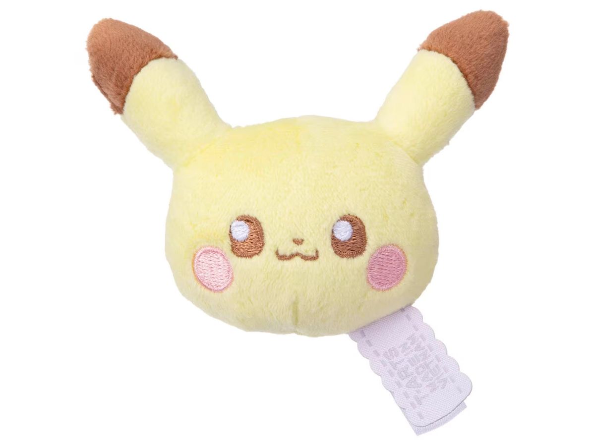 Pokepiece Stuffed Badge Pikachu