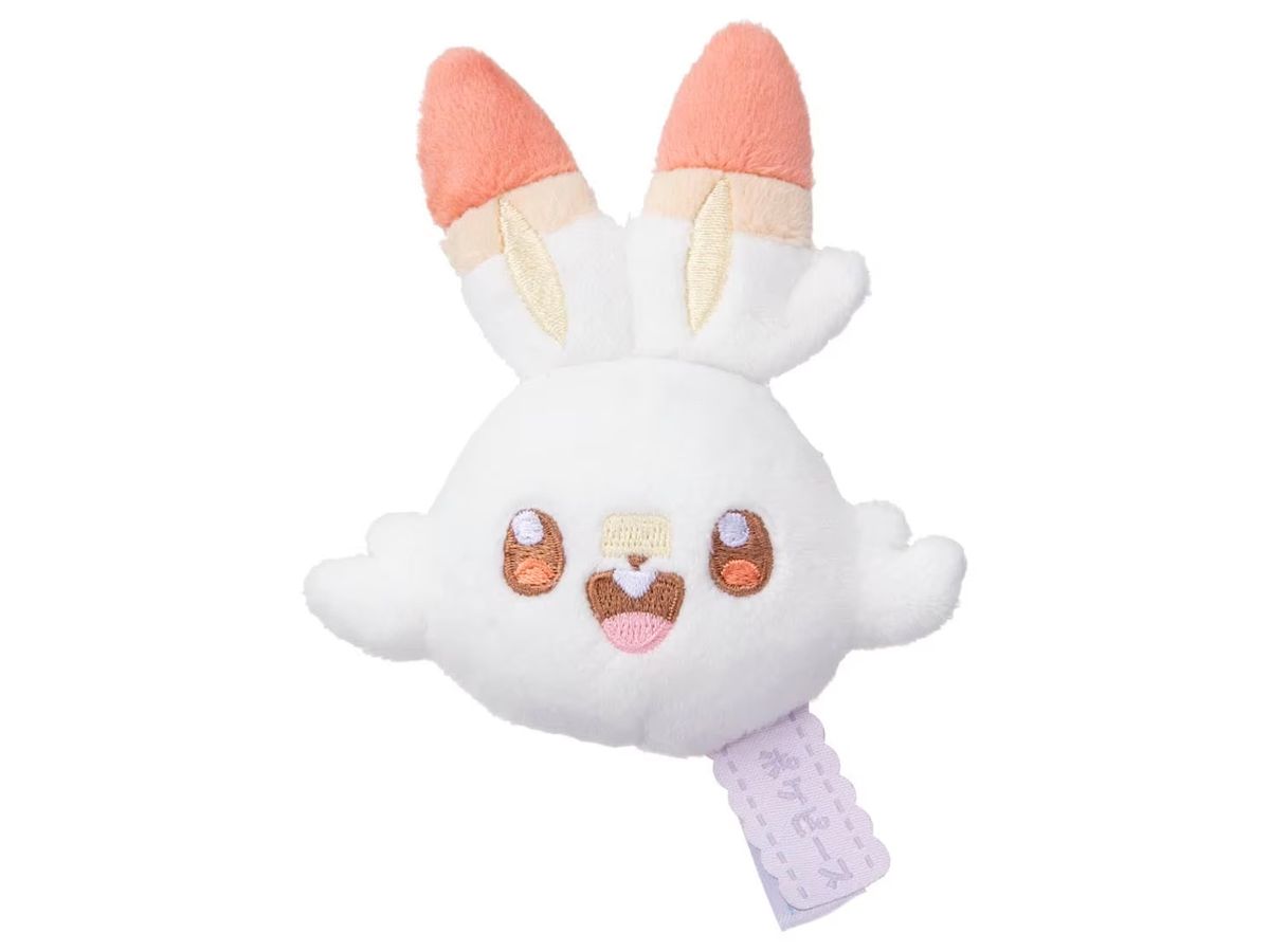 Pokepiece Stuffed Badge Scorbunny