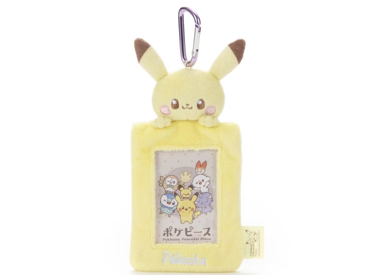 Poke Piece Stuffed Card Case: Pikachu