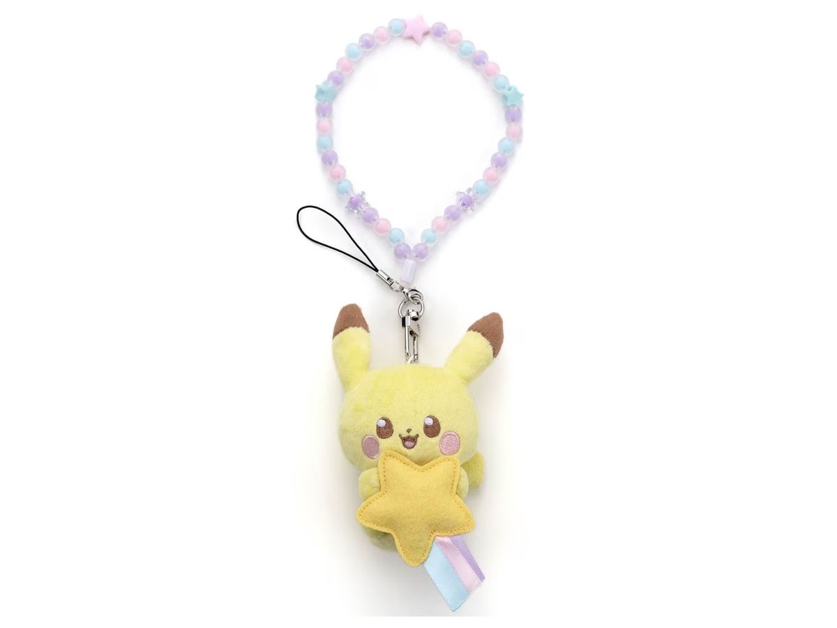 Poke Piece Stuffed Strap (Star Ver.): Pikachu