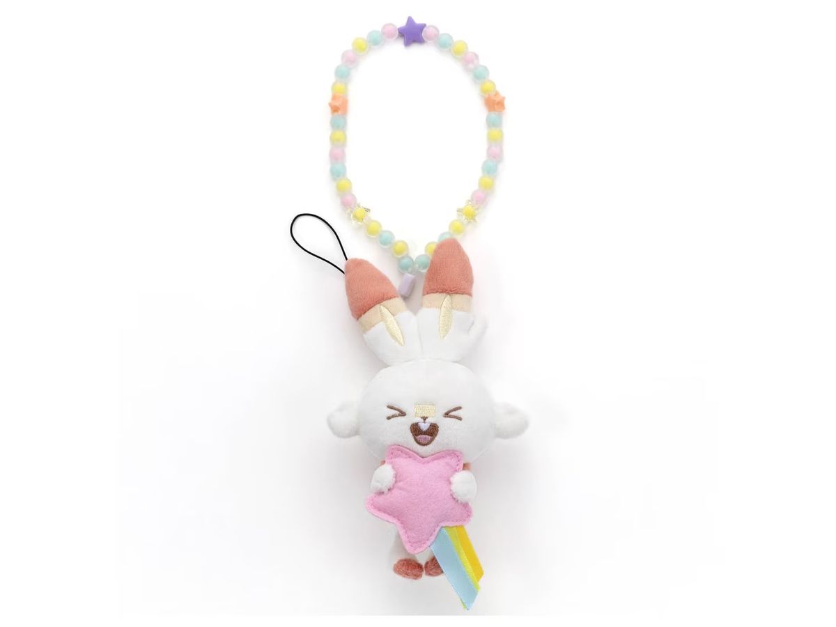 Poke Piece Stuffed Strap (Star Ver.): Scorbunny