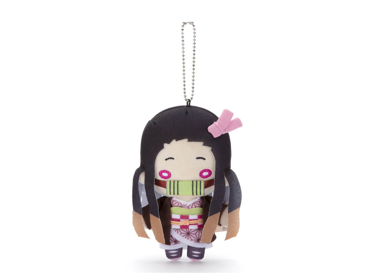 Demon Slayer: Kimetsu no Yaiba: Nitotan Plush Toy with Ball Chain: Nezuko (Reissue)