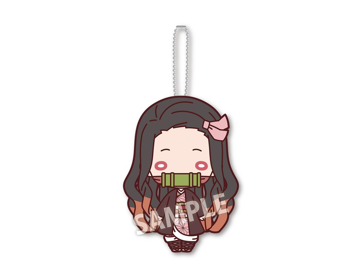 Nitotan Demon Slayer: Kimetsu no Yaiba: Plush Toy with Ball Chain Nezuko