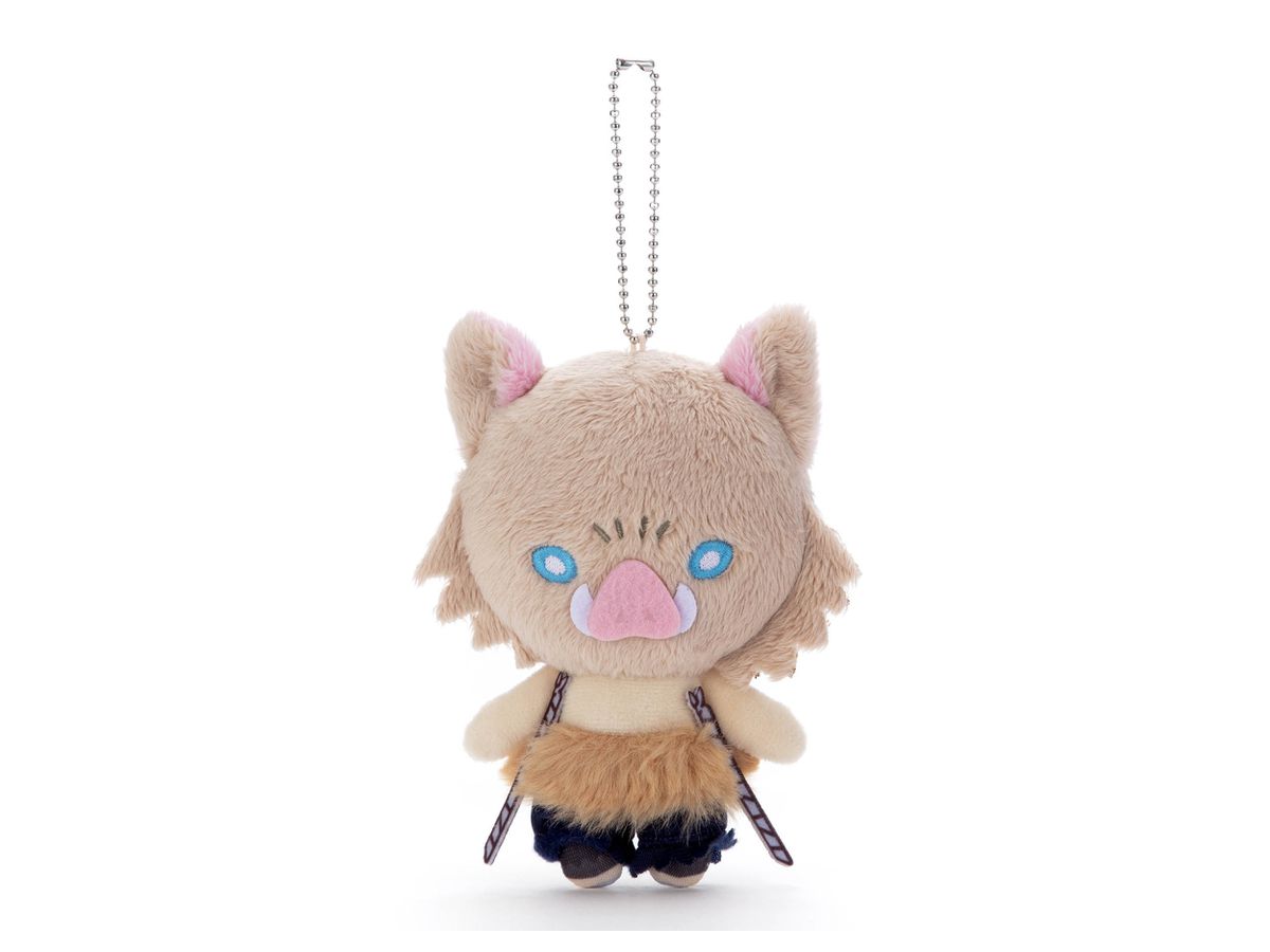 Demon Slayer: Kimetsu no Yaiba: Nitotan Plush Toy with Ball Chain: Inosuke (Reissue)