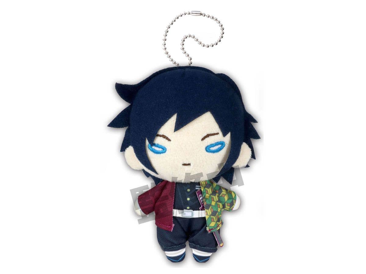 Demon Slayer: Kimetsu no Yaiba: Nitotan Plush Toy with Ball Chain Giyu Tomioka