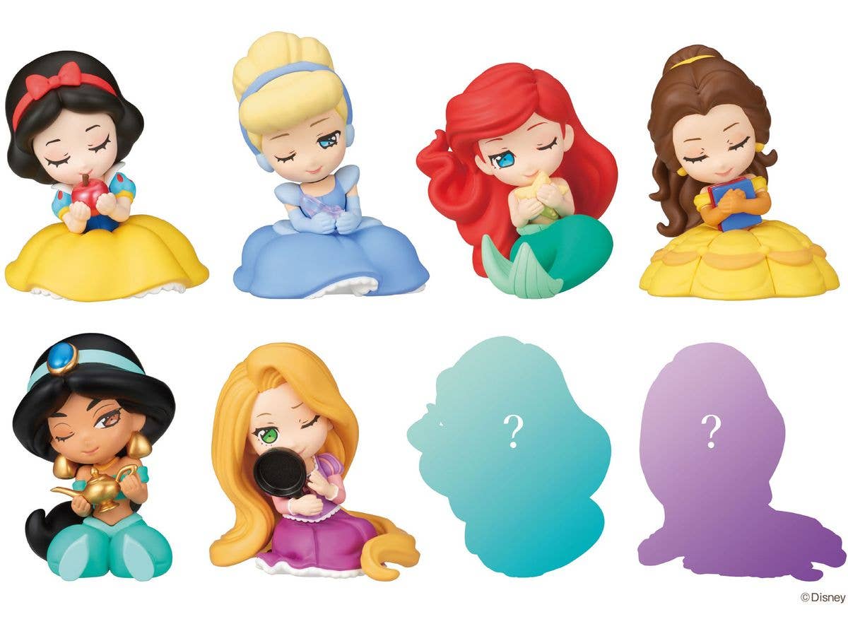 PERIHAPI! Katazun Hug. Disney Princess 1Box 8pcs