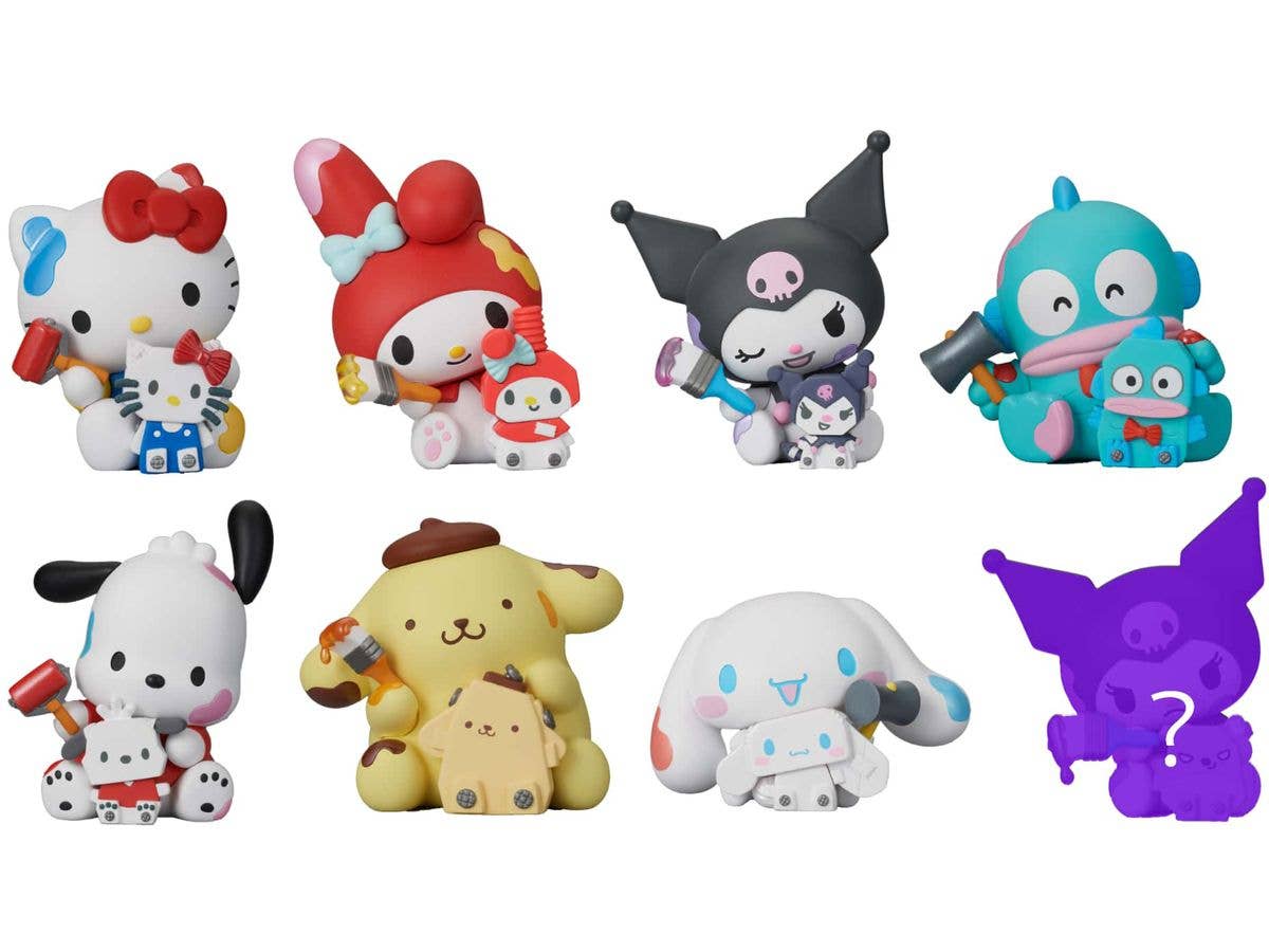 PERIHAPI! Crafting in Progress Hello Kitty and Friends 1Box 8pcs