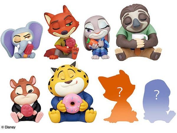 PERIHAPI! Katazun Hug. Zootopia 1Box 8pcs