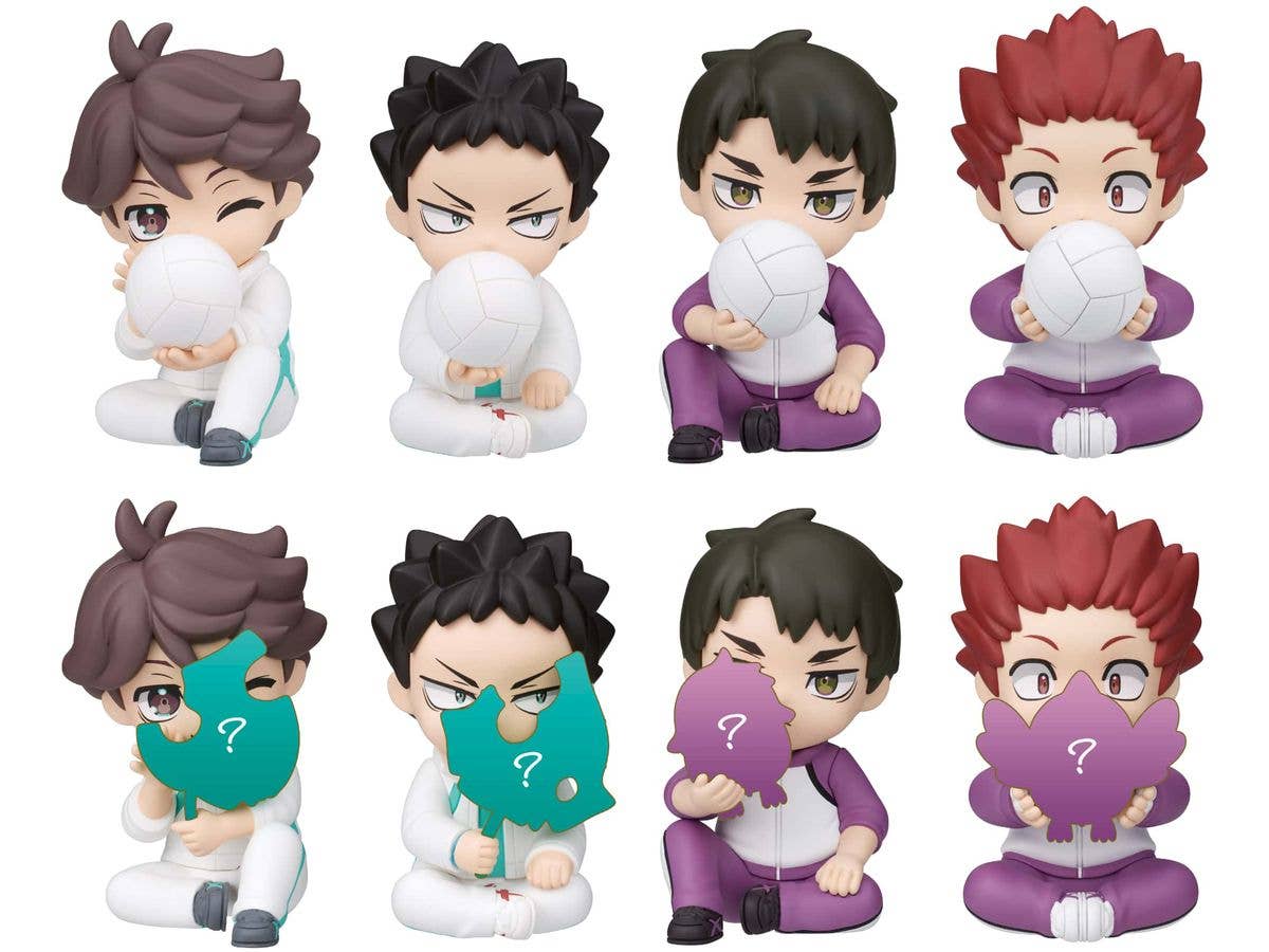 PERIHAPI! Hide & Seek Haikyu!! Aoba Johsai High / Shiratorizawa Academy 1Box 8pcs