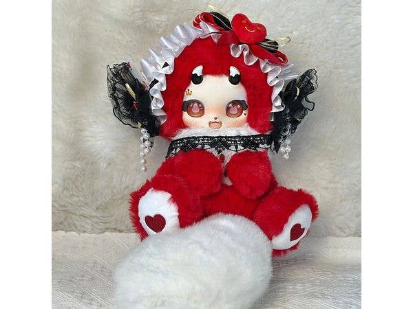 BOBOCO 500Percent - Red Heart Cat Plush Toy
